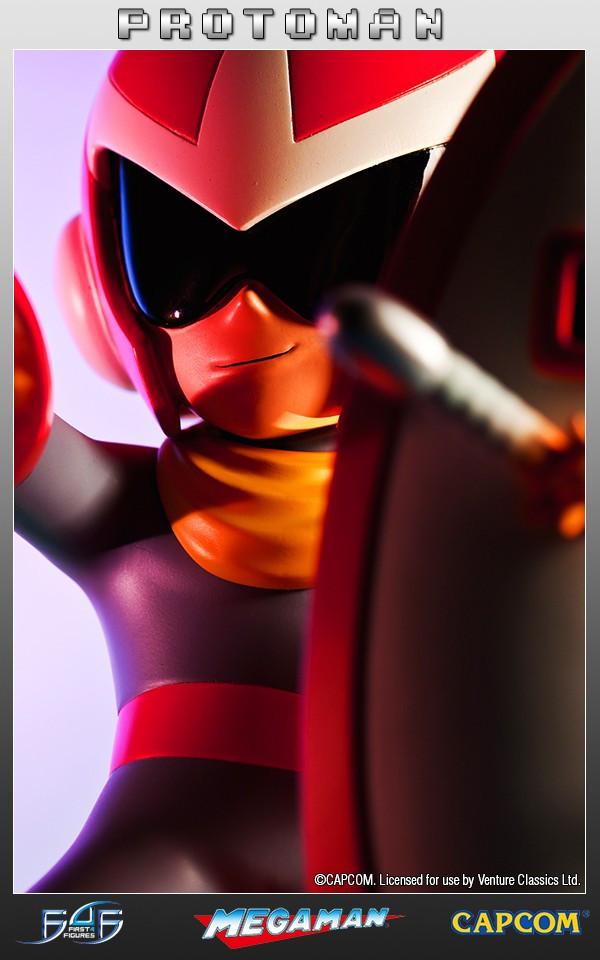 F4F  Statue - Rockman - Protoman 