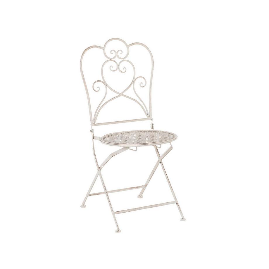 Beliani Ensemble pour bistro en Métal Rétro TRIESTE  