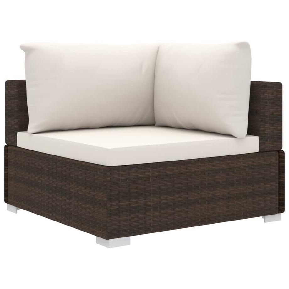 VidaXL Gartensofa poly-rattan  
