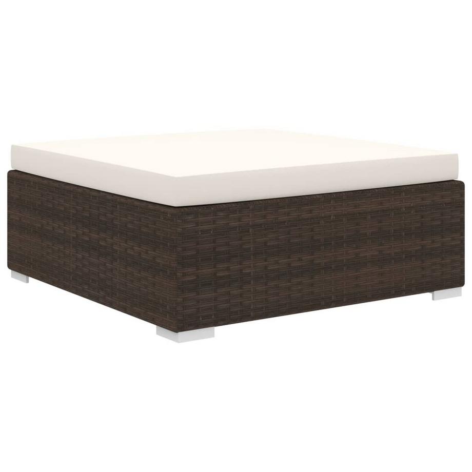 VidaXL Gartensofa poly-rattan  