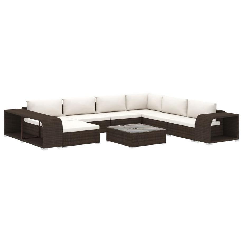 Gartensofa poly-rattan