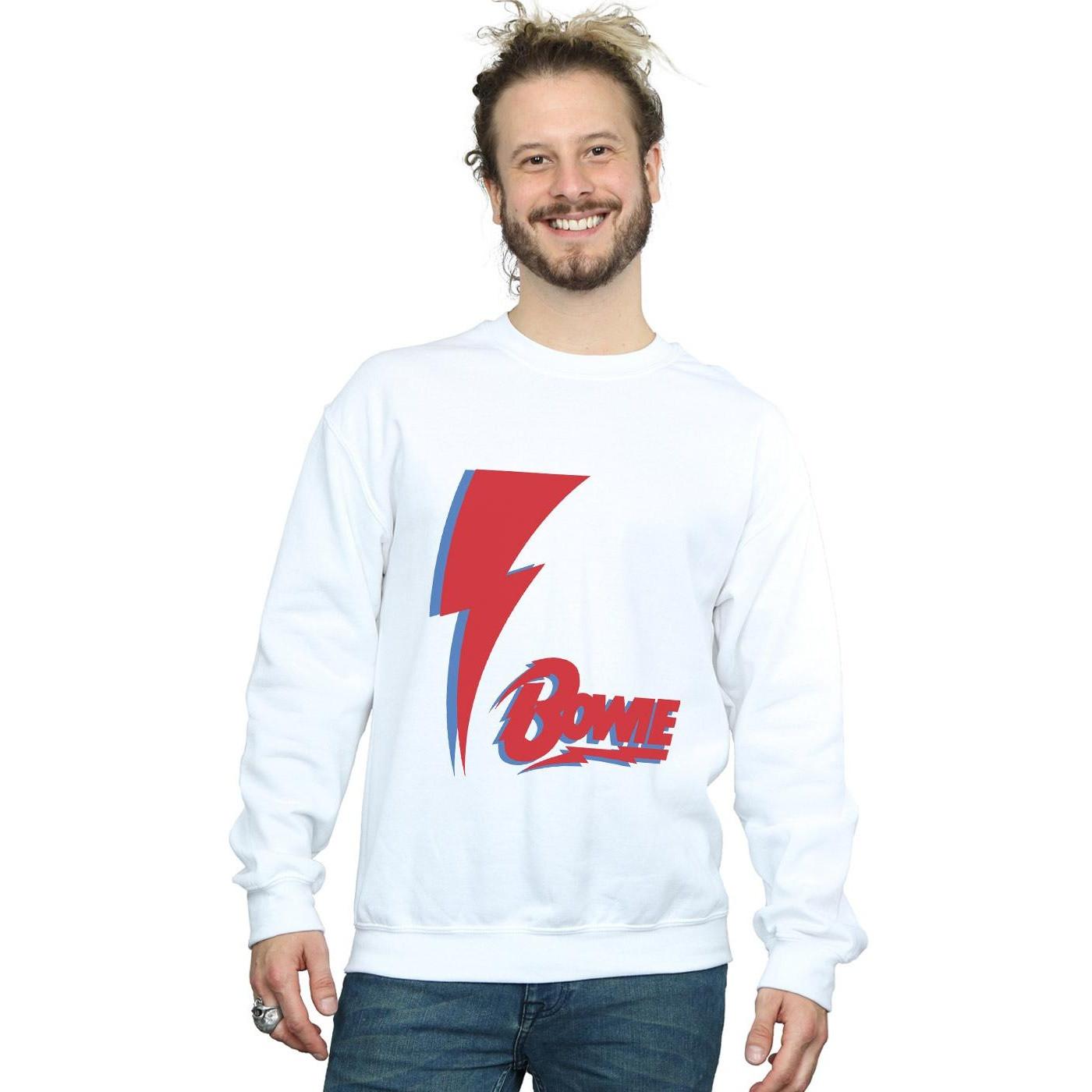 David Bowie Lightning Bolt Sweatshirt  