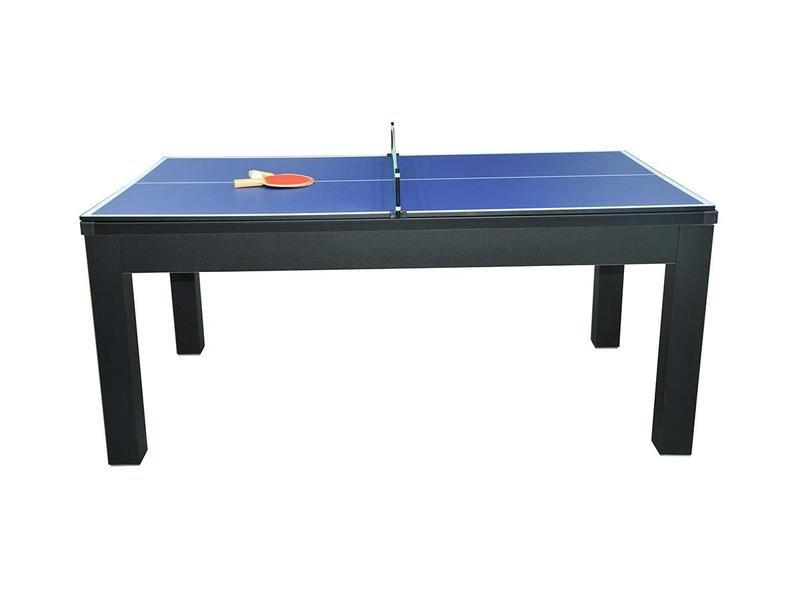 Vente-unique  Table transformable e Billard Pingpong L 