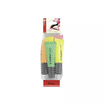 STABILO Textmarker Neon  5 Farben ass.