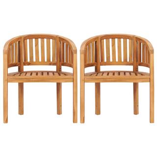 VidaXL sedia da giardino Teak riciclato  