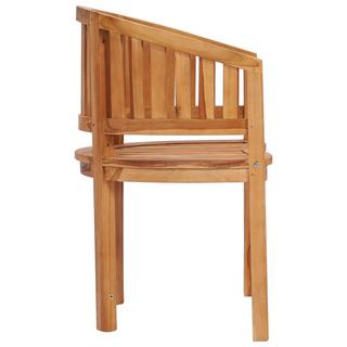 VidaXL sedia da giardino Teak riciclato  