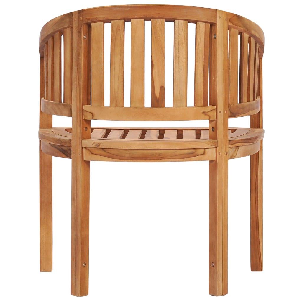 VidaXL sedia da giardino Teak riciclato  