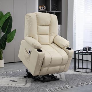 HOMCOM  Fauteuil avec aide à se lever 