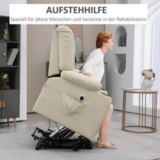 HOMCOM  Fauteuil avec aide à se lever 