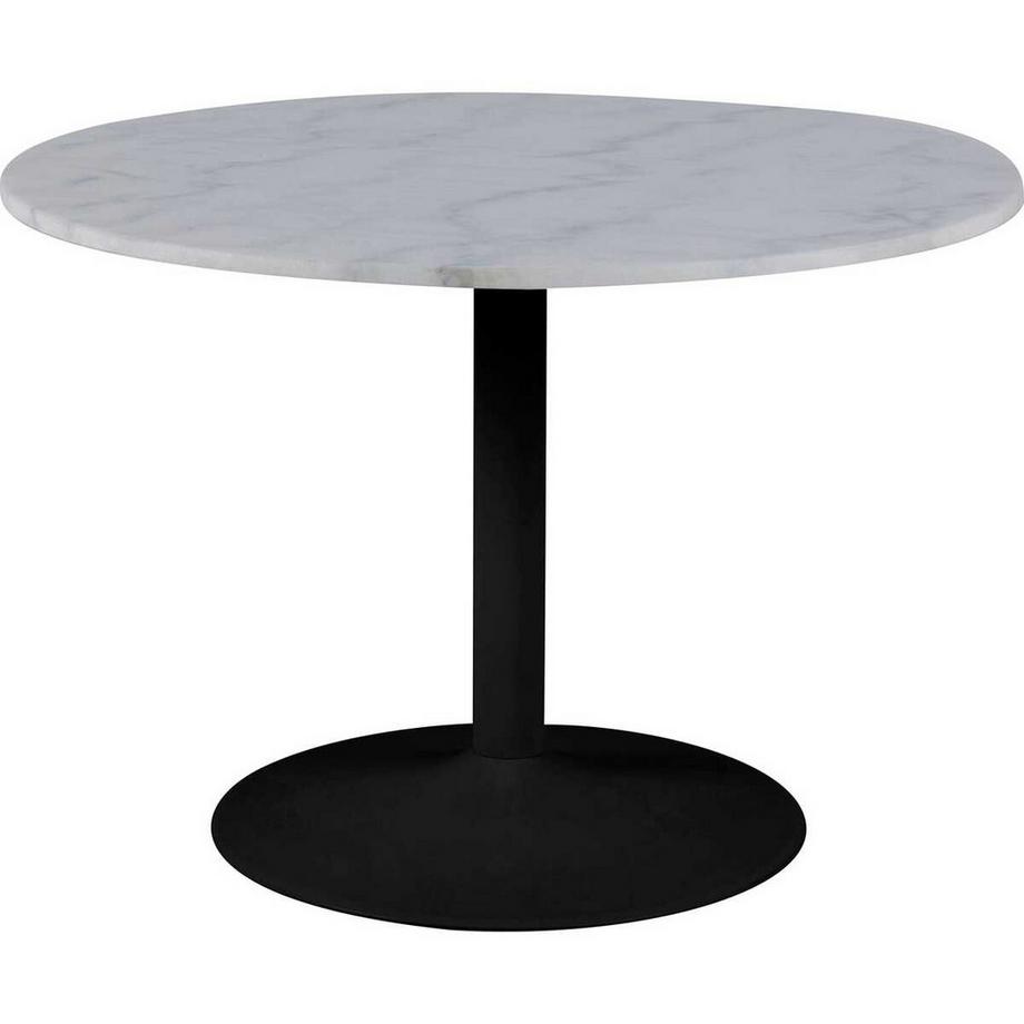 mutoni Esstisch Marble Marmor weiss rund 110  