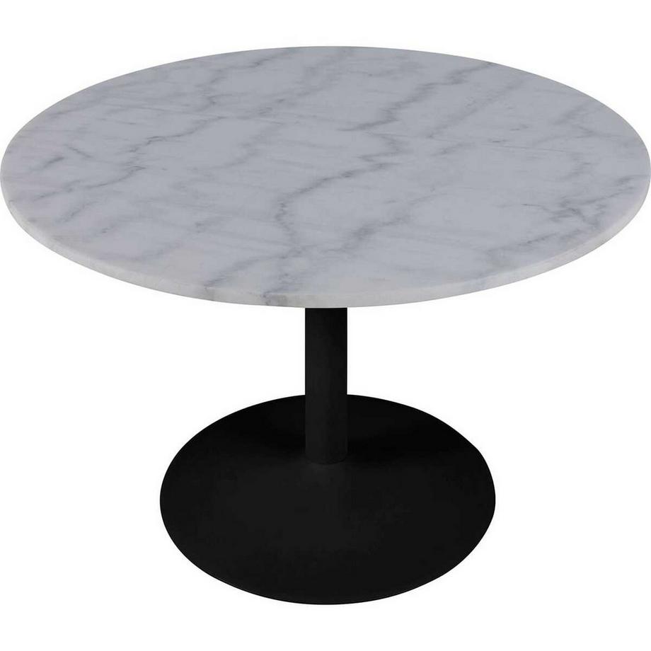 mutoni Esstisch Marble Marmor weiss rund 110  