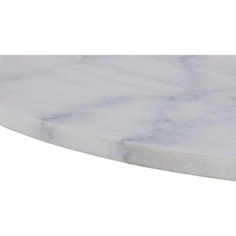 mutoni Esstisch Marble Marmor weiss rund 110  