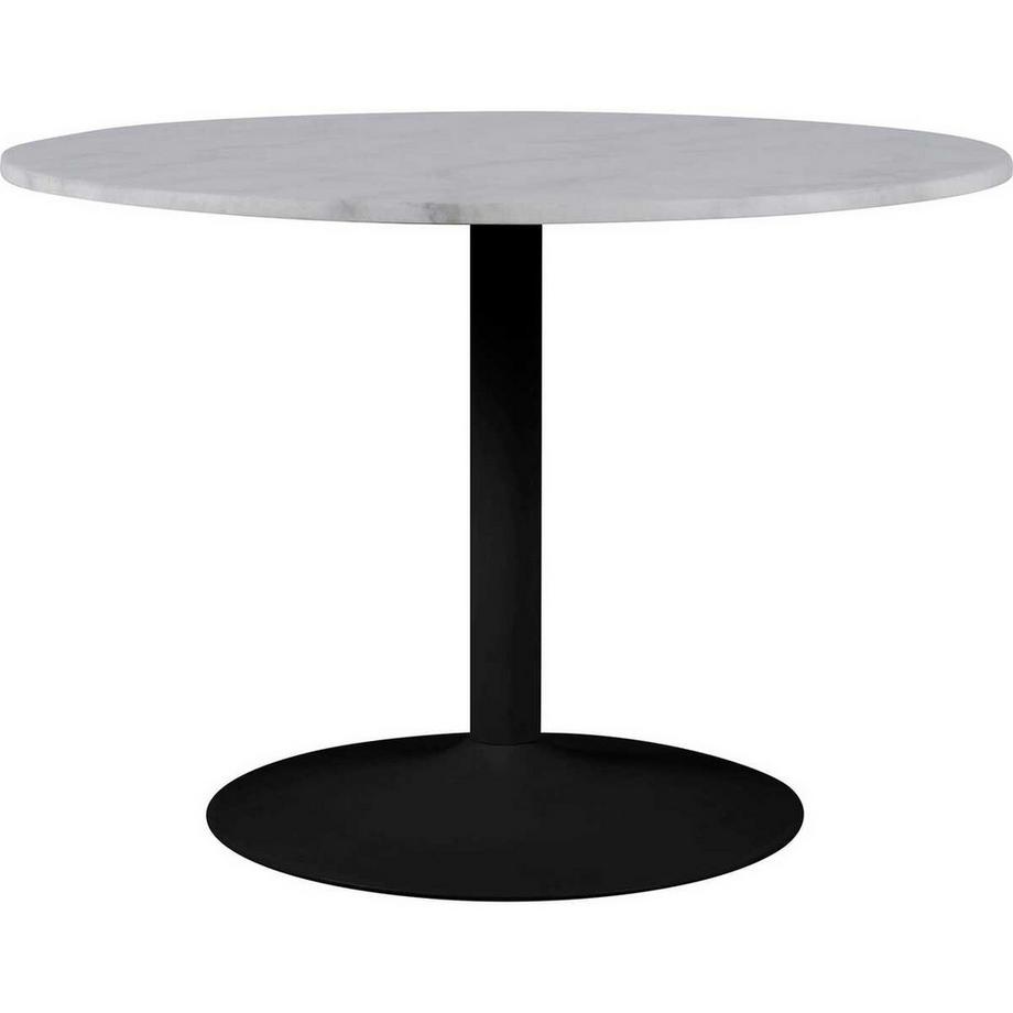 mutoni Esstisch Marble Marmor weiss rund 110  