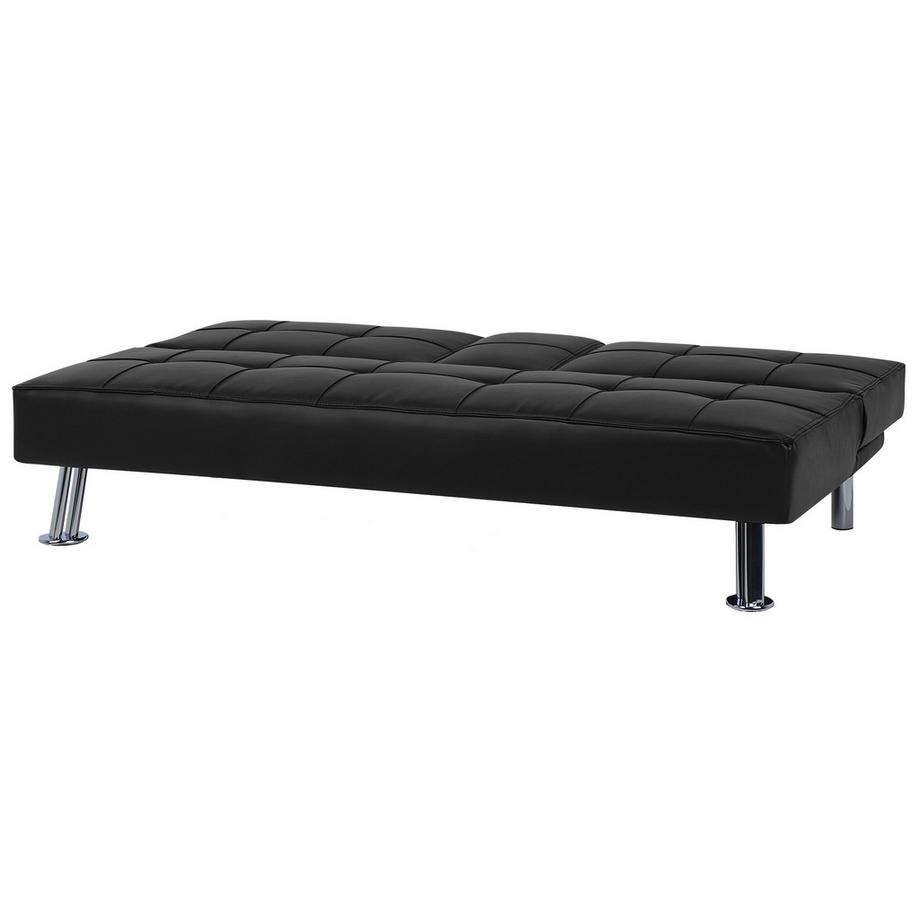 Beliani Canapé-lit en Cuir PU  ROXEN  