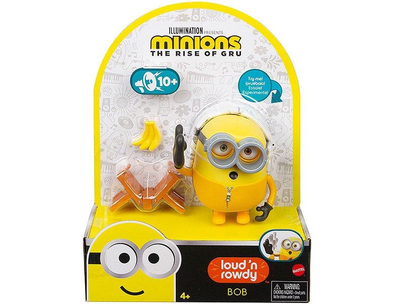 Mattel  Minions Blare N Blunder Bob (9cm) 