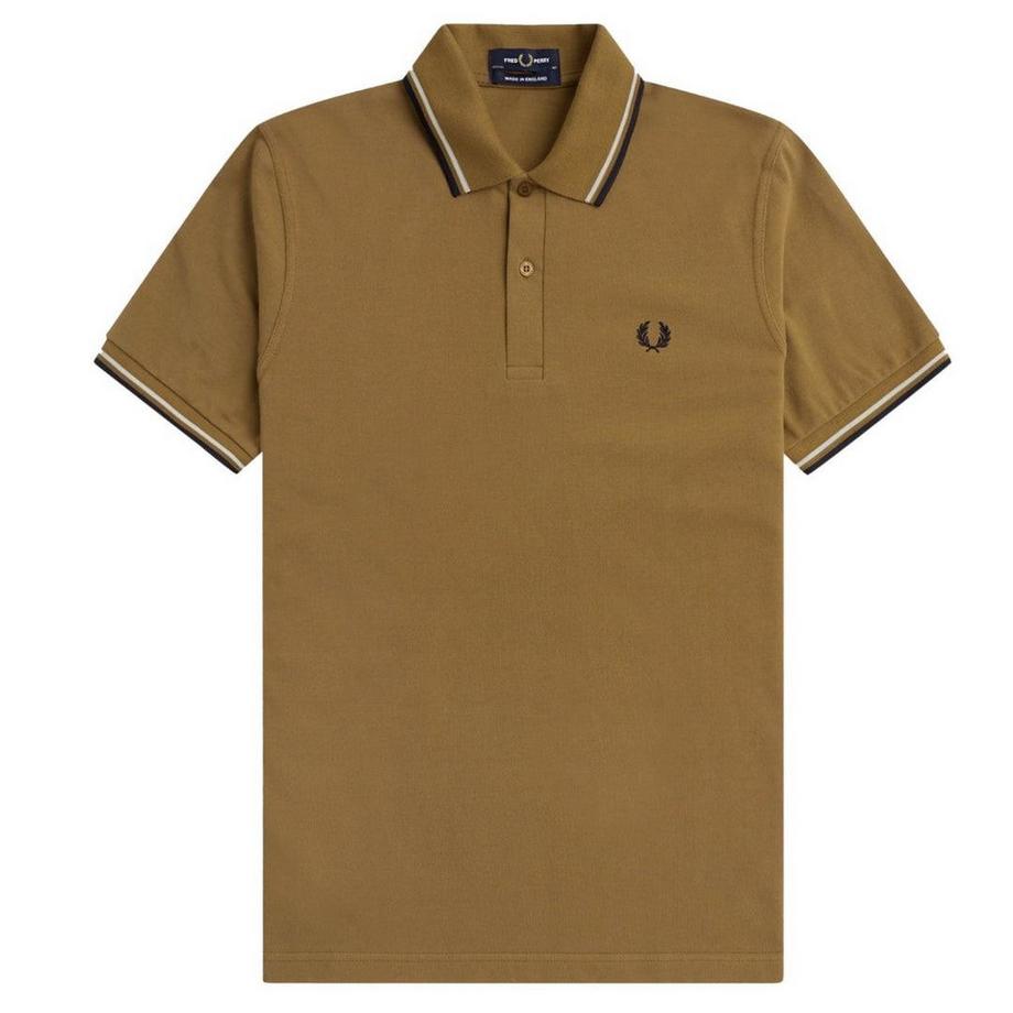 Polo Motiftyle Col À Double Rayure