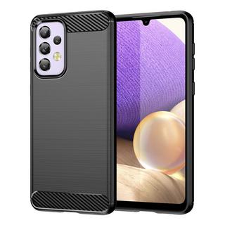 Cover-Discount  Galaxy A33 5G - Cover in look metal carbone 