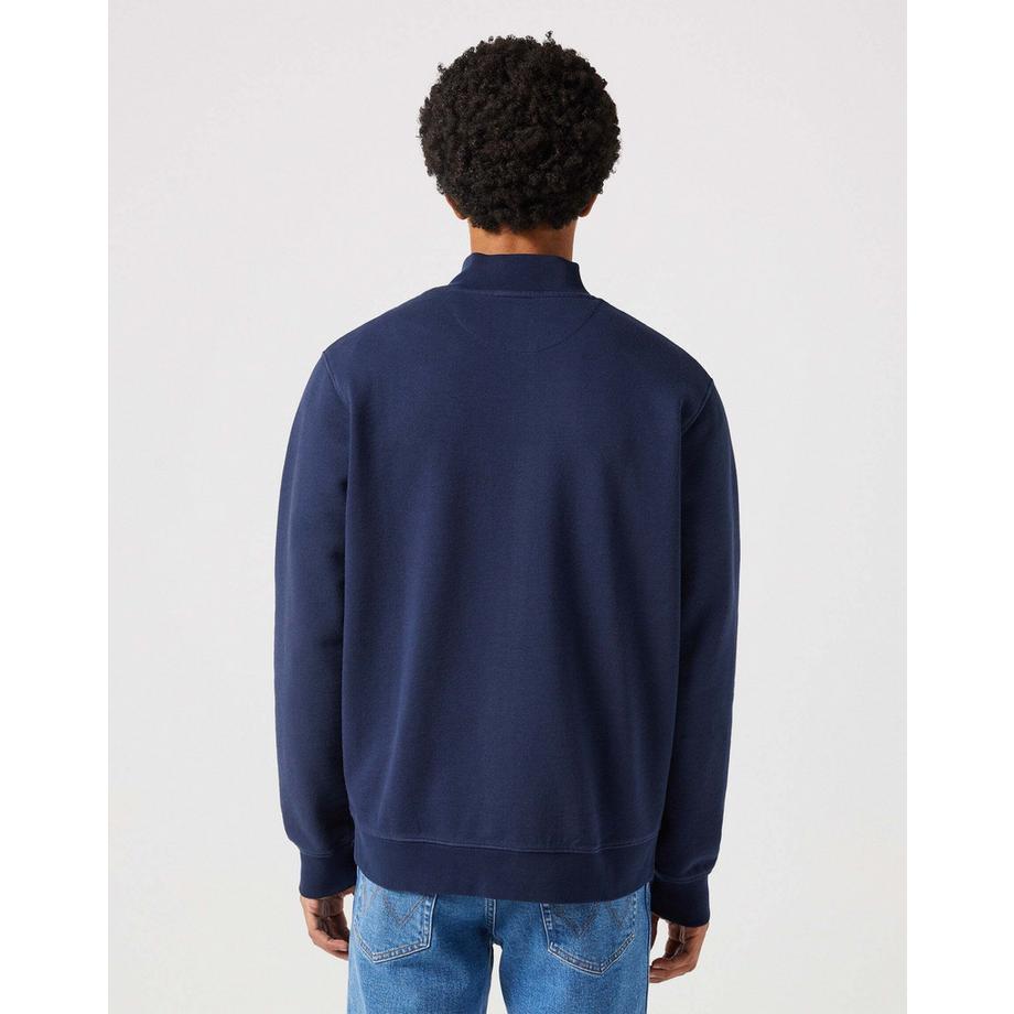 Wrangler Funnel Neck Zip Sweatshirt  
