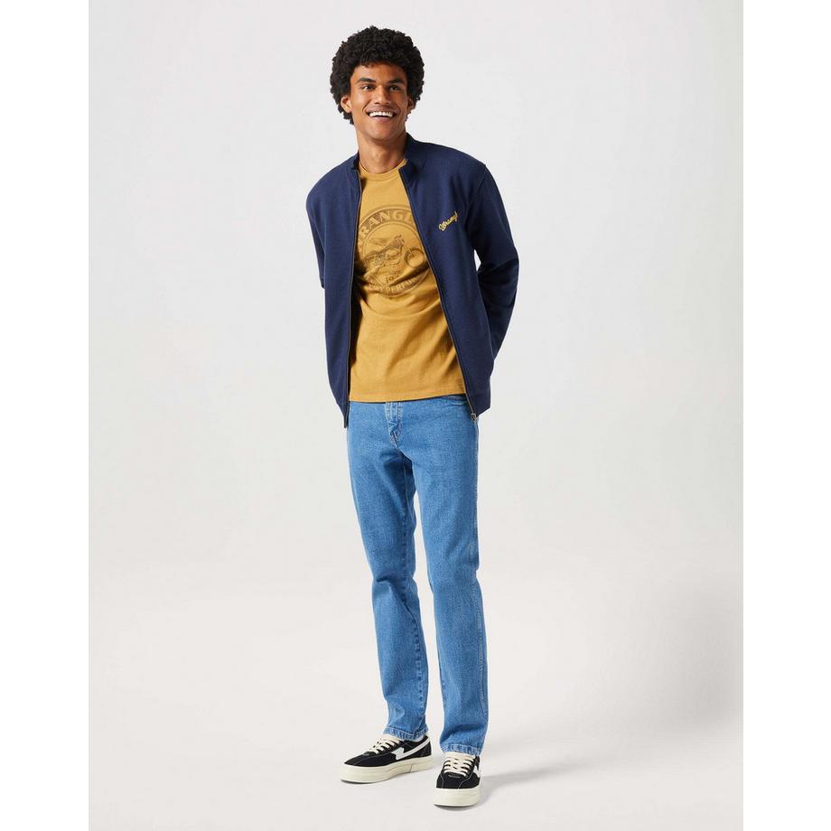 Wrangler Funnel Neck Zip Sweatshirt  