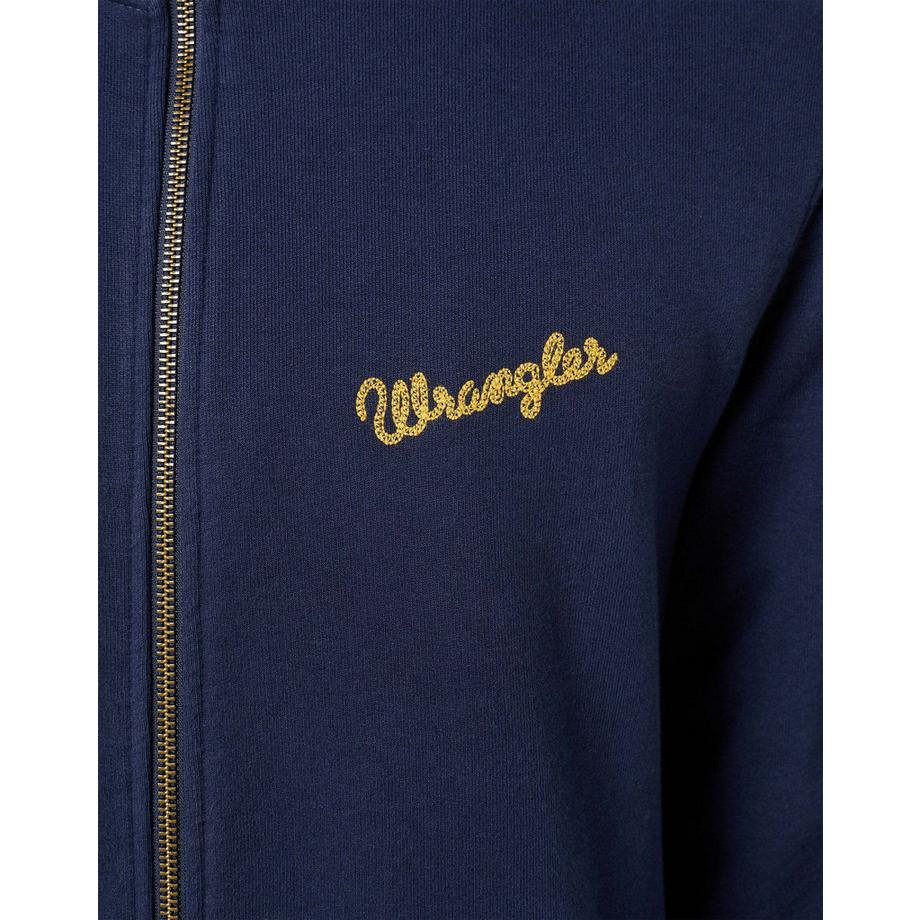 Wrangler Funnel Neck Zip Sweatshirt  