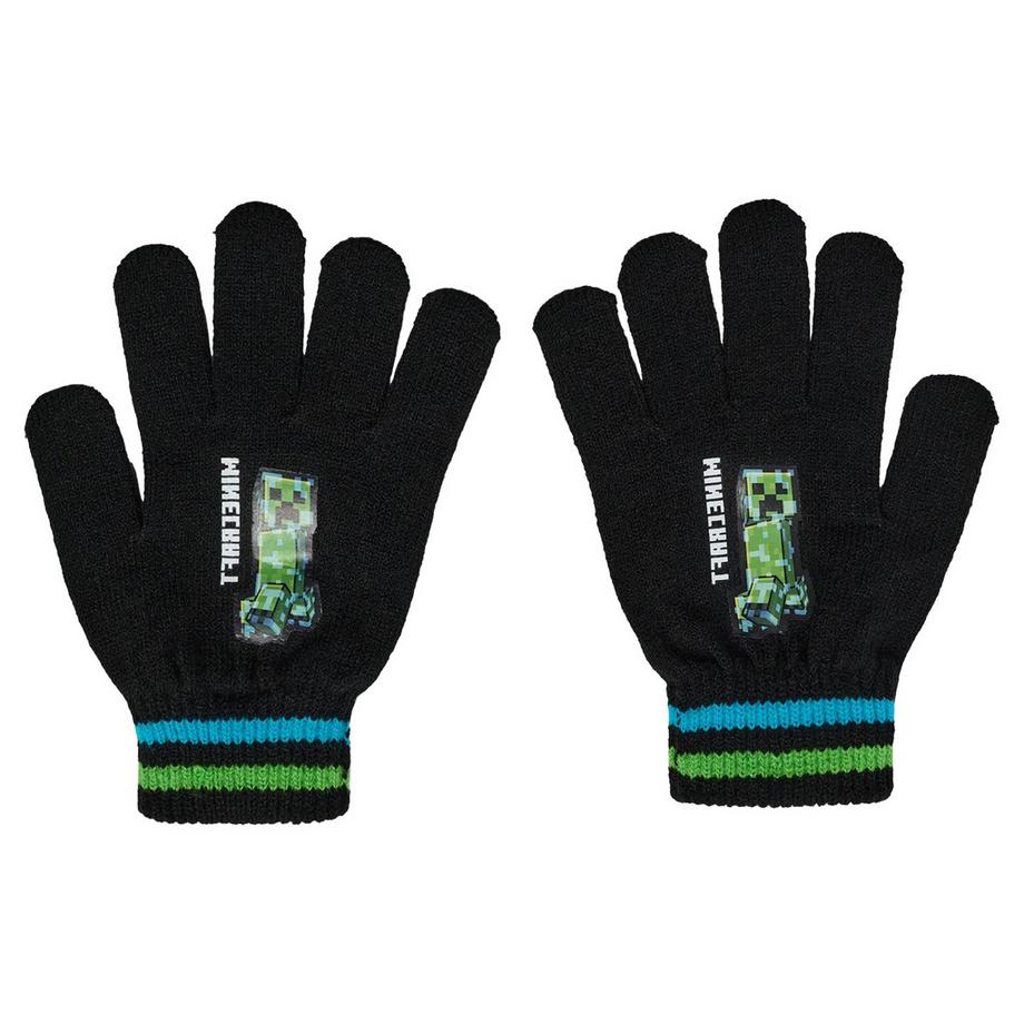 MINECRAFT  Set Berretto E Guanti Creeper 