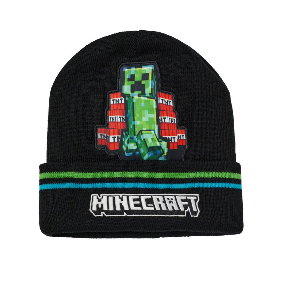 MINECRAFT  Set Berretto E Guanti Creeper 