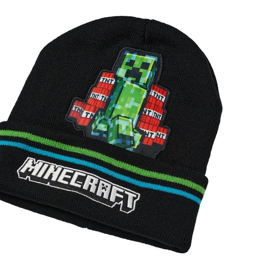 MINECRAFT  Set Berretto E Guanti Creeper 