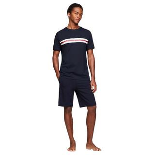 TOMMY HILFIGER Gestreiftes Logo Regular Fit T-Shirt  