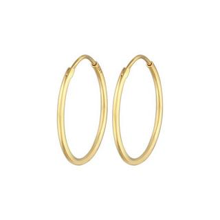 Elli  Boucles d'Oreilles Créoles Rond Classic 