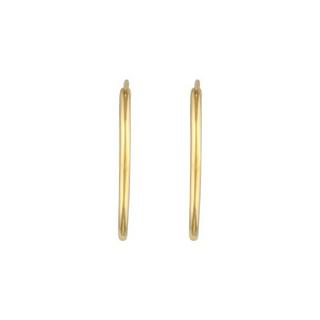 Elli  Boucles d'Oreilles Créoles Rond Classic 