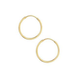 Elli  Boucles d'Oreilles Créoles Rond Classic 