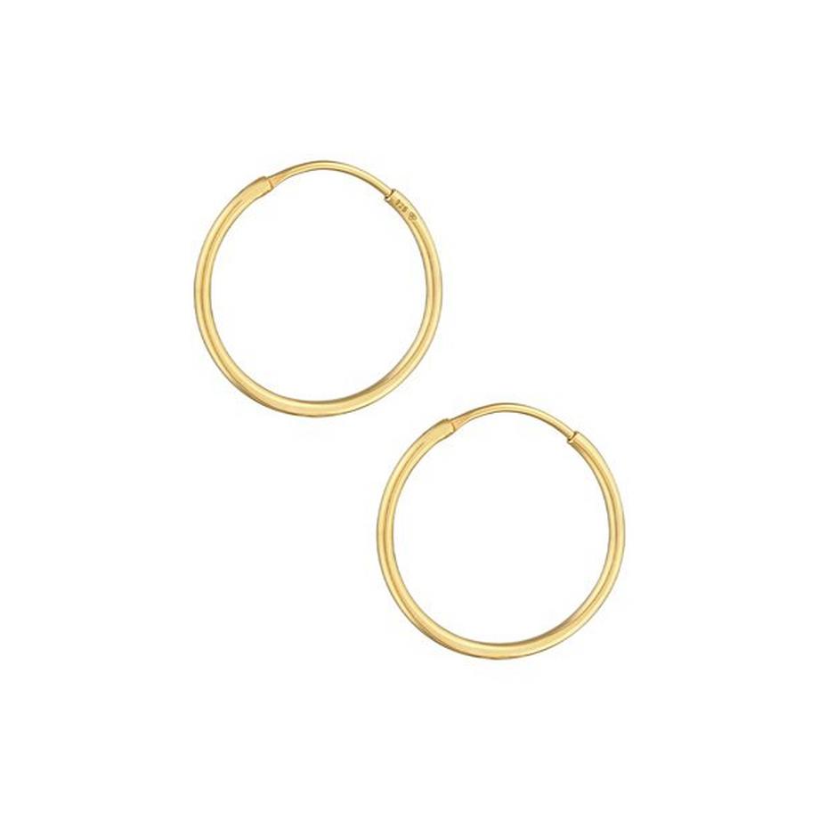 Elli  Ohrringe Creolen Rund Klassisch 