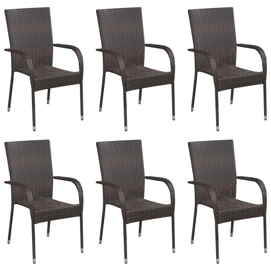 VidaXL Garten essgruppe poly-rattan  
