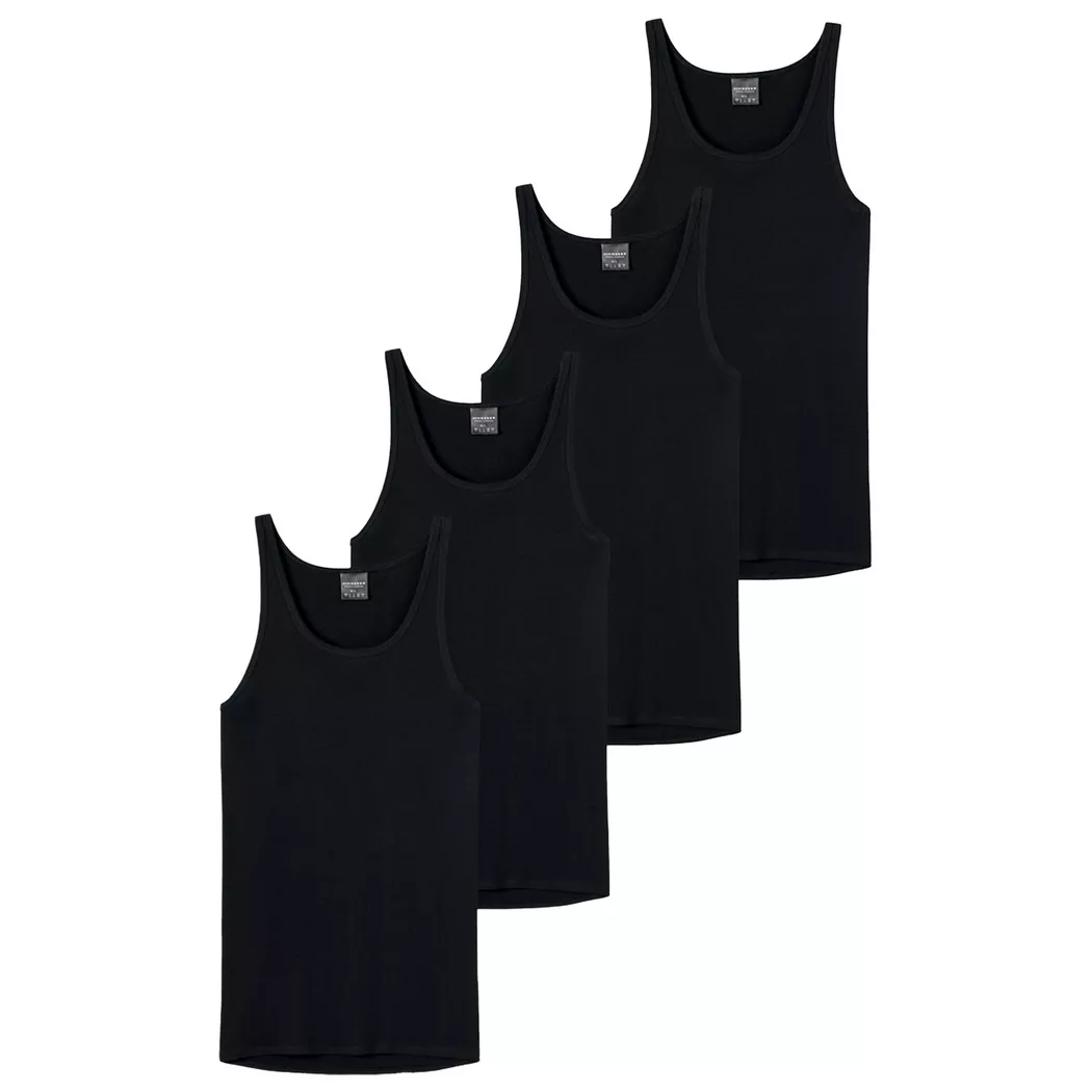 Schiesser Unterhemd "Unterhemd 4er Pack"