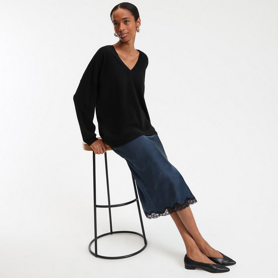 La Redoute Collections Pull en fine maille cachemire  