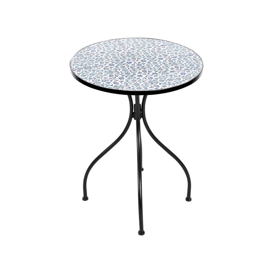 Beliani Outdoor Bistrotisch aus Eisen Retro CHAPECO  