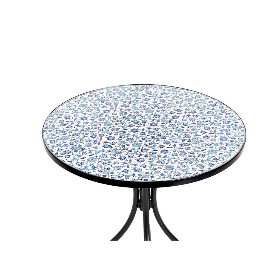 Beliani Outdoor Bistrotisch aus Eisen Retro CHAPECO  