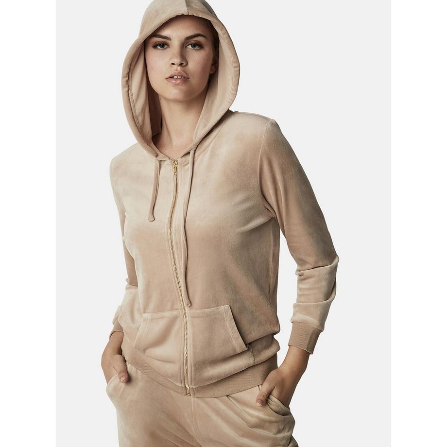 Selmark Freizeitkleidung Pyjama Hose Jacke mit Reissverschluss Kapuze SPORTP90  