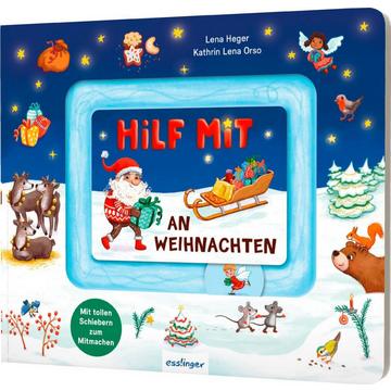 Meine Schiebebahn-Pappe: Hilf mit an Weihnachten