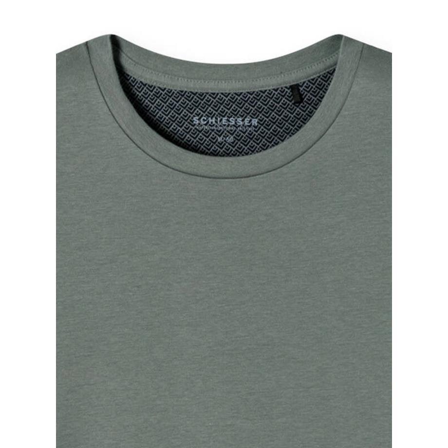 Schiesser Pyjama Kurzarm Rundhals  