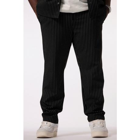 Sthuge  Pantaloni traveller da ufficio con FLEXLASTIC®, righe sottili e taglio dritto, fino alla tg. 8XL 