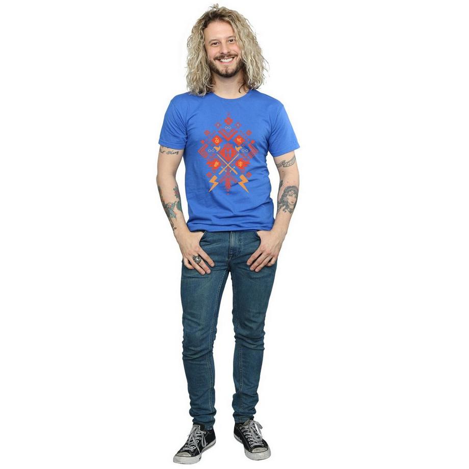 HARRY-POTTER T-Shirt Imprimé Aztèque  