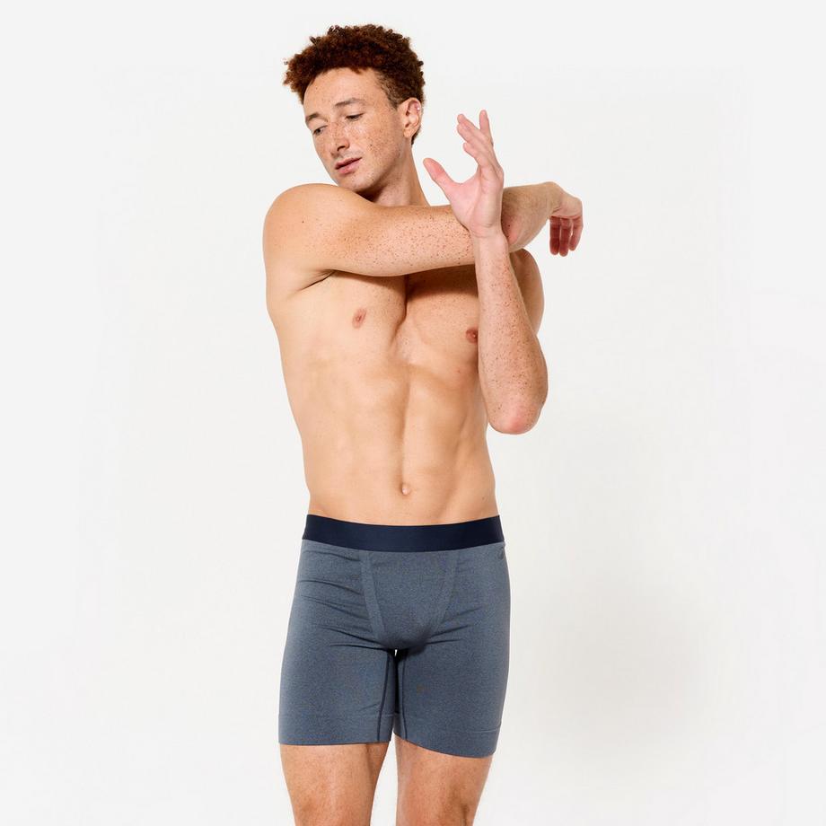 DECATHLON  Boxer long seamless homme stretch 