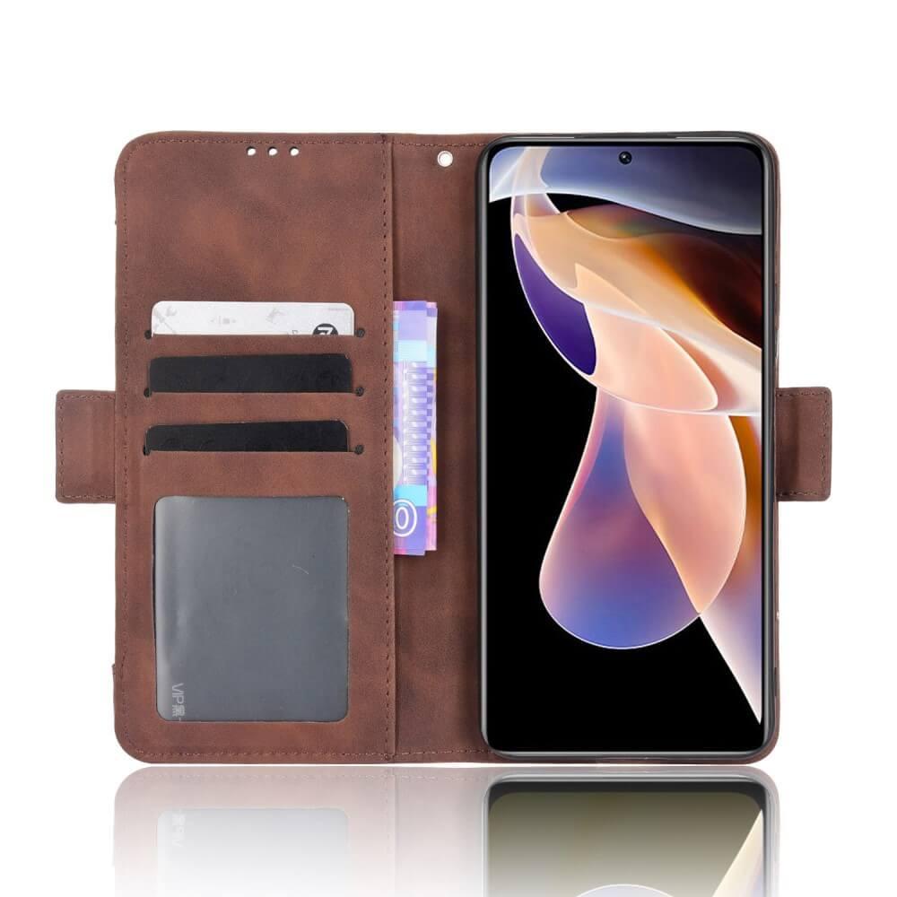 Cover-Discount  Xiaomi Redmi Note 11 Pro+ - Custodia Multiple Card Slot 