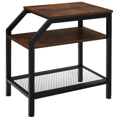 Tectake Table d’appoint PLYMOUTH 36,5x58,5x59,5cm  