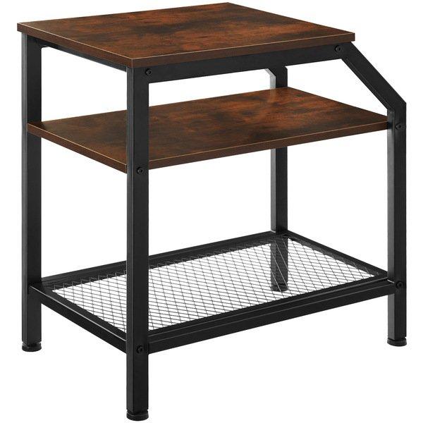 Tectake Table d’appoint PLYMOUTH 36,5x58,5x59,5cm  