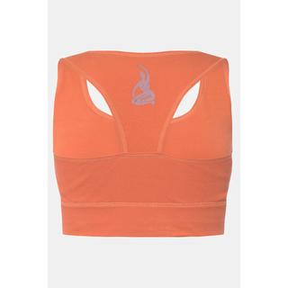 Ulla Popken  Bustier da yoga in cotone biologico con scollo arrotondato 