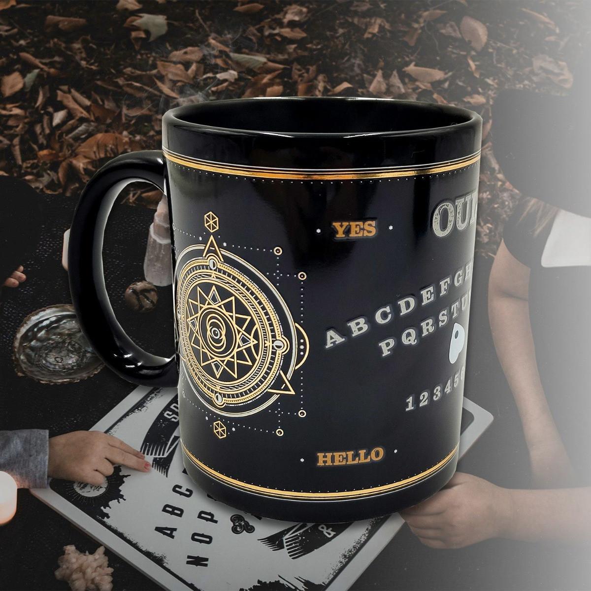 Mad Monkey Tasse Ouija mit Farbwechsel durch Wärme  