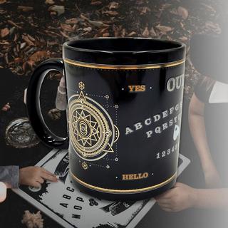 Mad Monkey Tasse Ouija mit Farbwechsel durch Wärme  