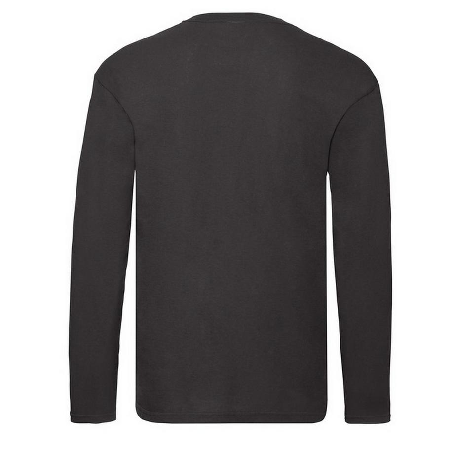 Fruit of the Loom T-shirt Originale Maniche Lunghe  
